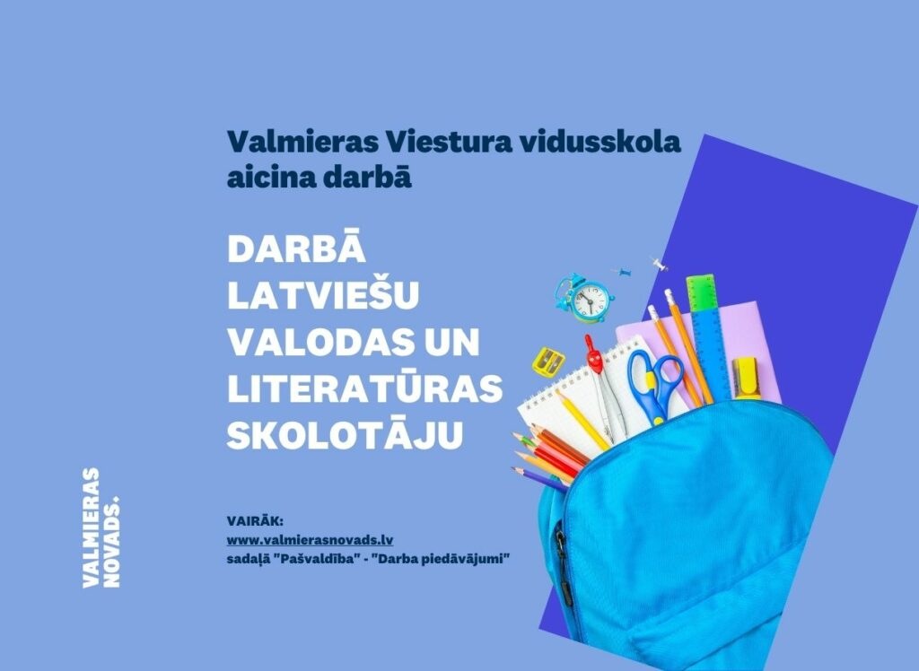 darbā latviešu valodas un literatūras skolotāju VVV 1