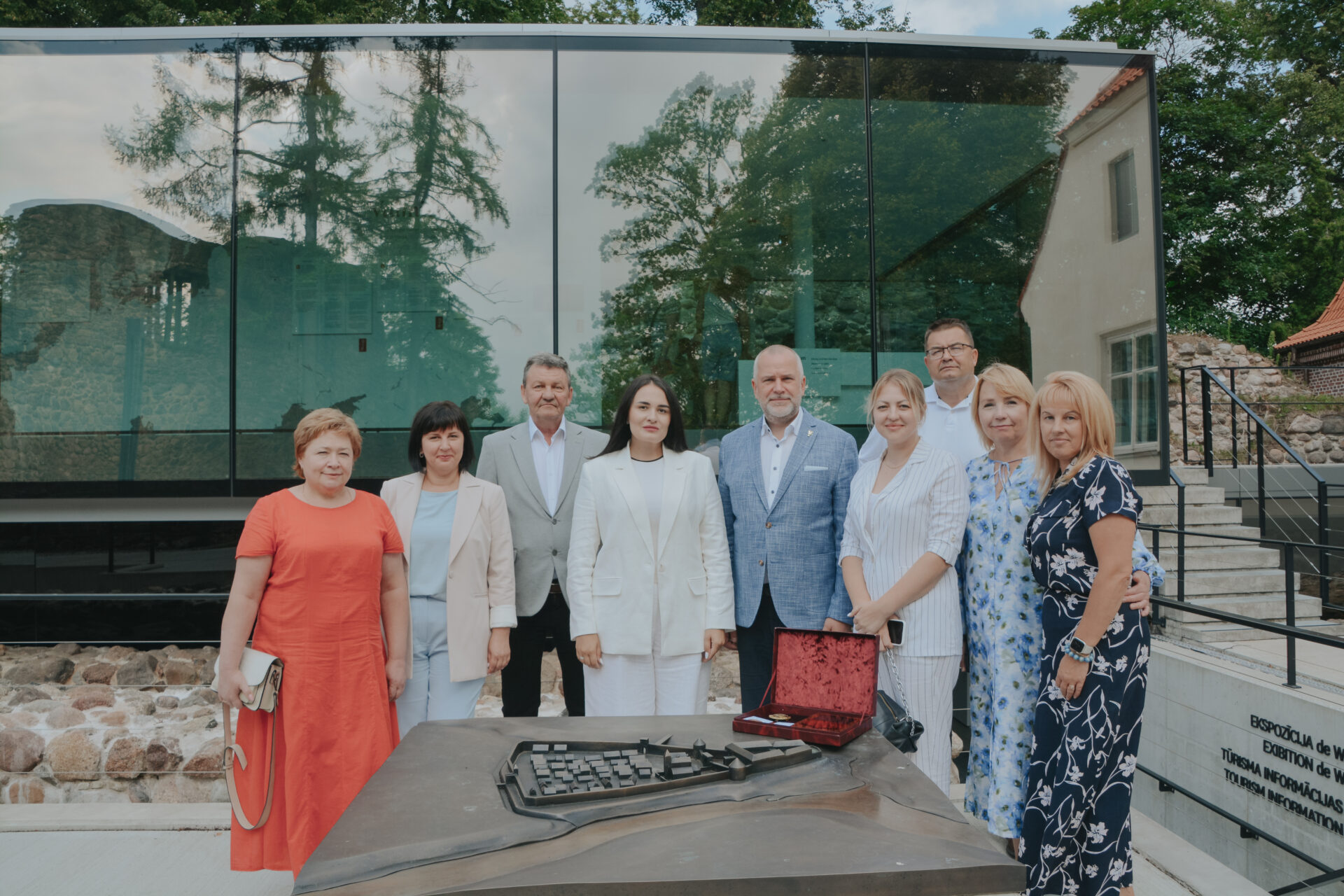 Čerkasi pašvaldības delegācija Valmierā