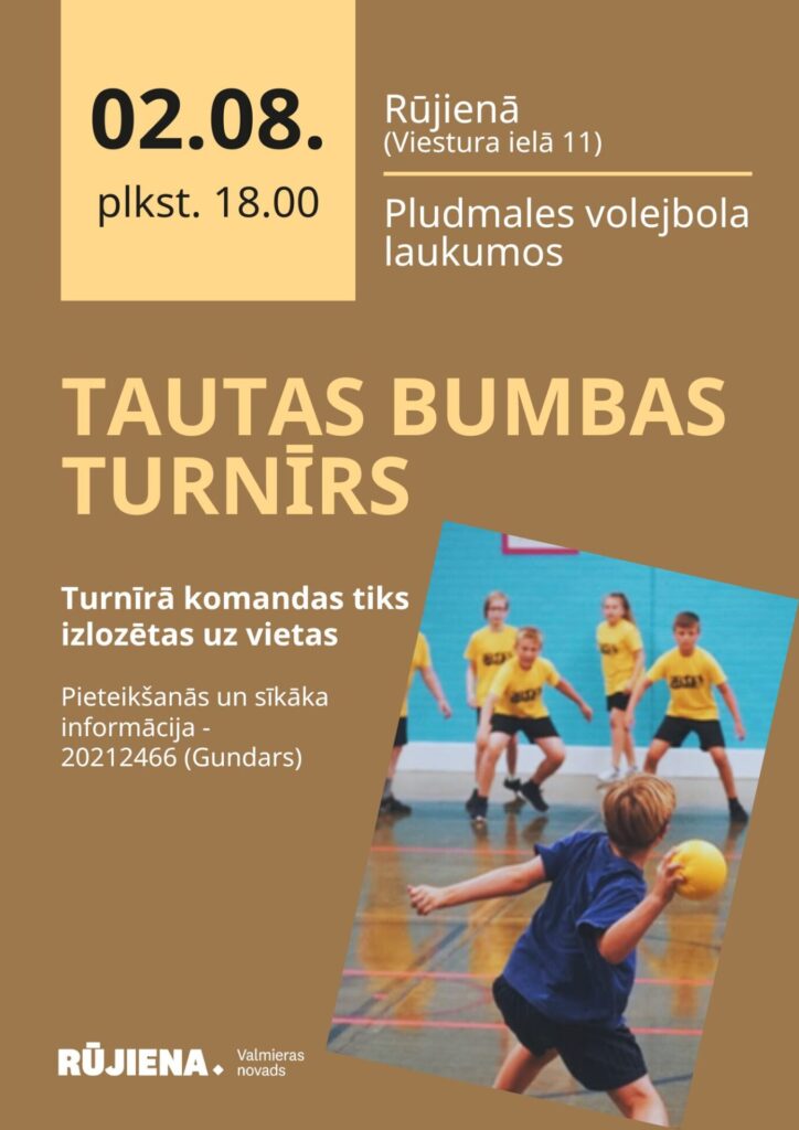 Tautas bumba Rūjienā