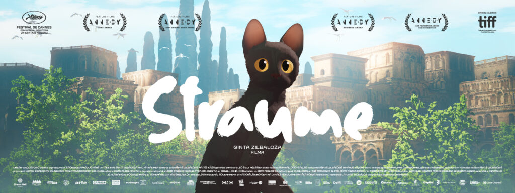 Tikšanās ar animācijas filmas “Straume” radošo komandu, filma būs skatāma dažādās vietās Valmieras novadā