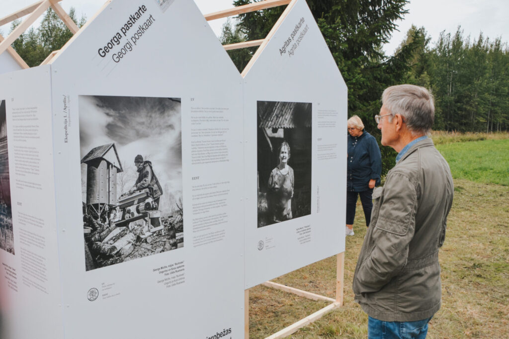 Unguriņu robežpunktā skatāma izstāde “Pastkartes no pierobežas”