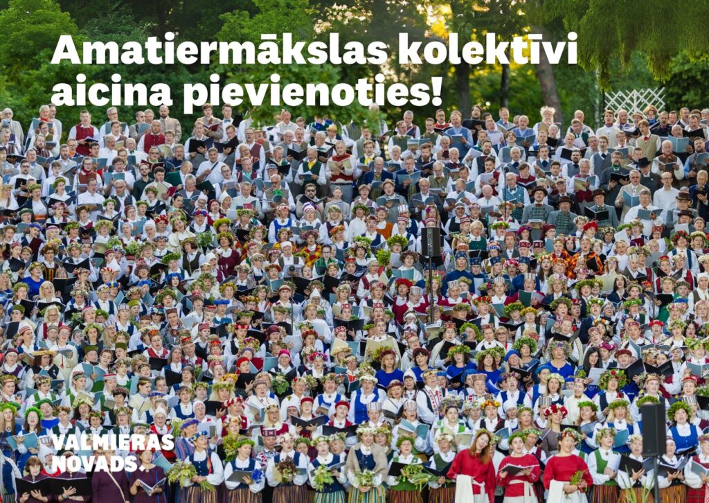 Aicinām pieteikties amatiermākslas kolektīvos