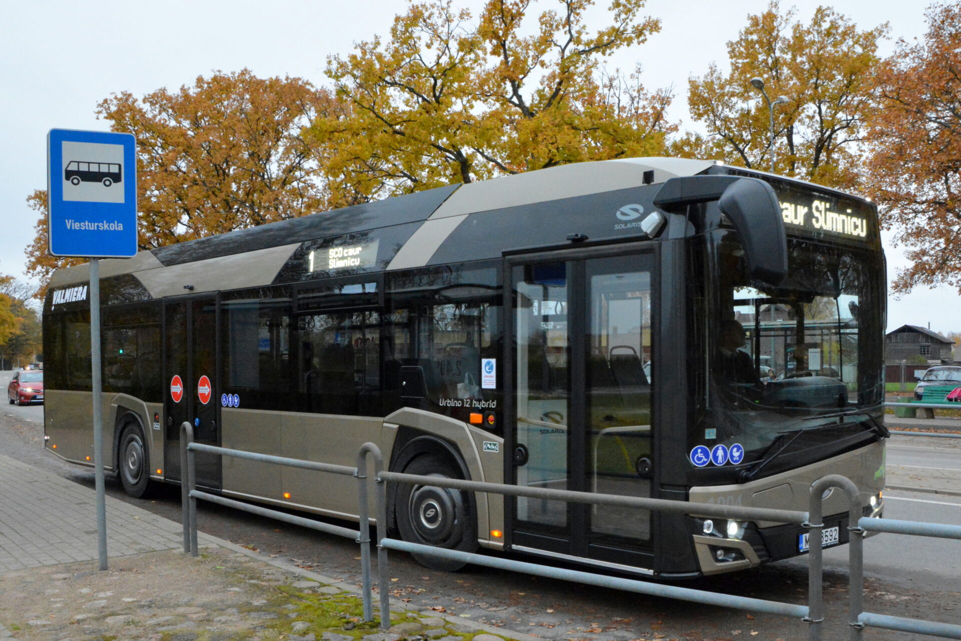 Izmaiņas Valmieras pilsētas 1. maršruta autobusu kustībā