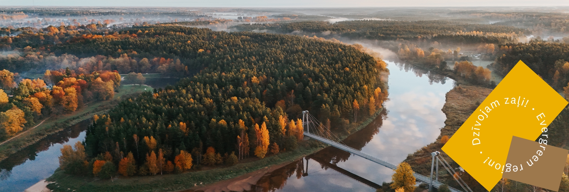 Rudenīgs skats uz Gauju Valmierā